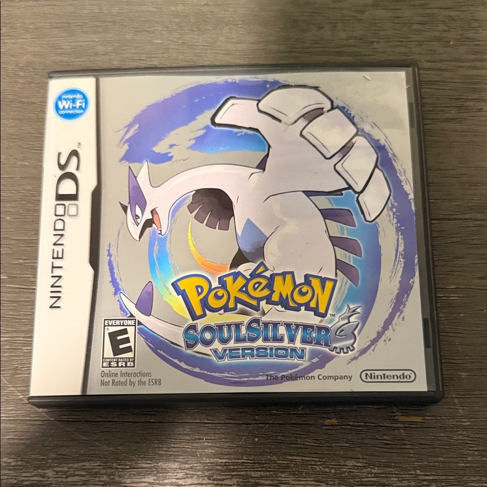 Nintendo Pokémon SoulSilver Version - Silver and Blue